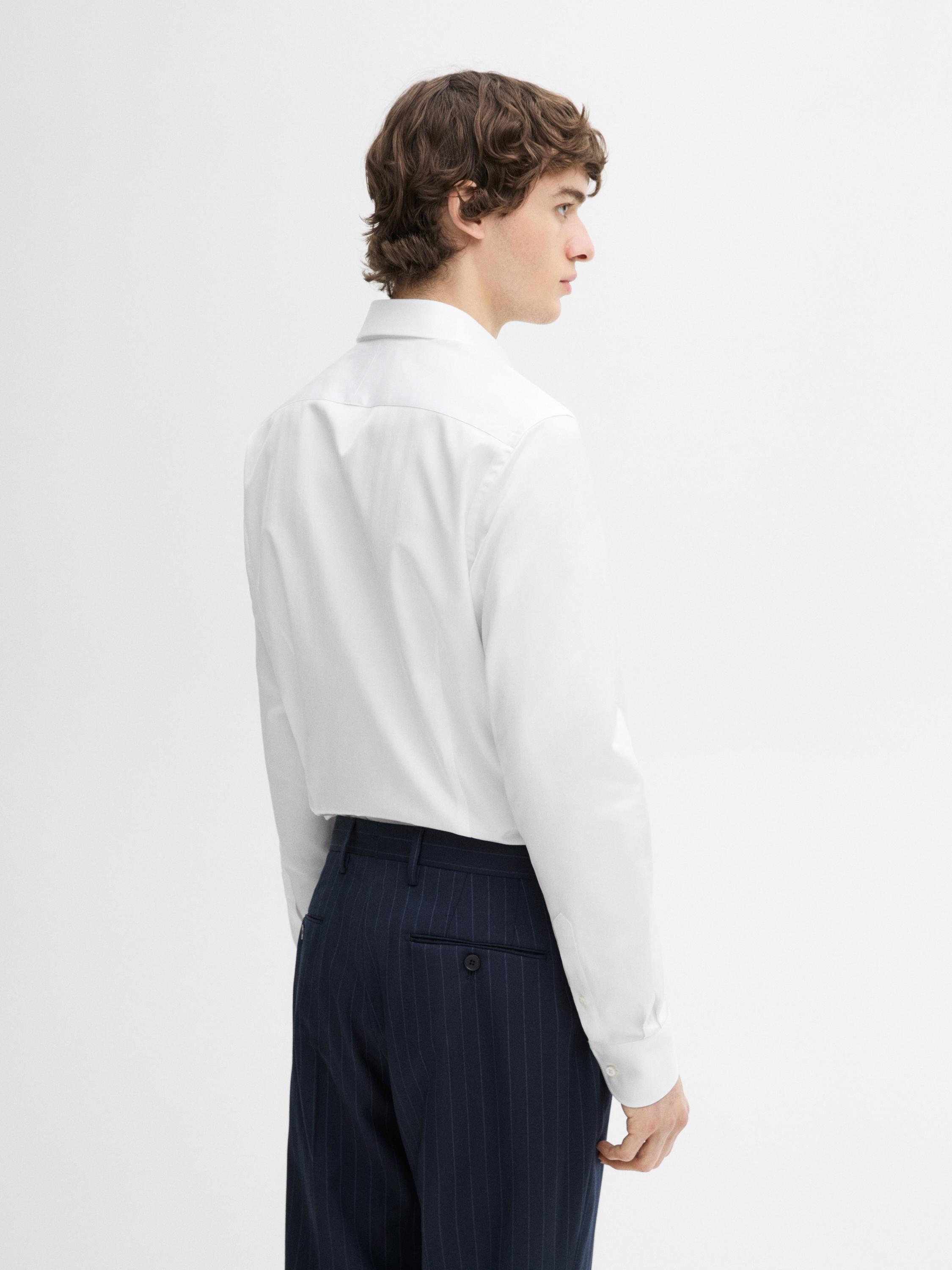 Chemise slim 100 % coton